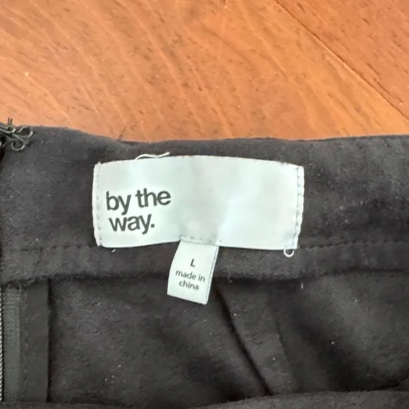 by the way. Black Asymmetrical Skirt - Picture 2 of 2